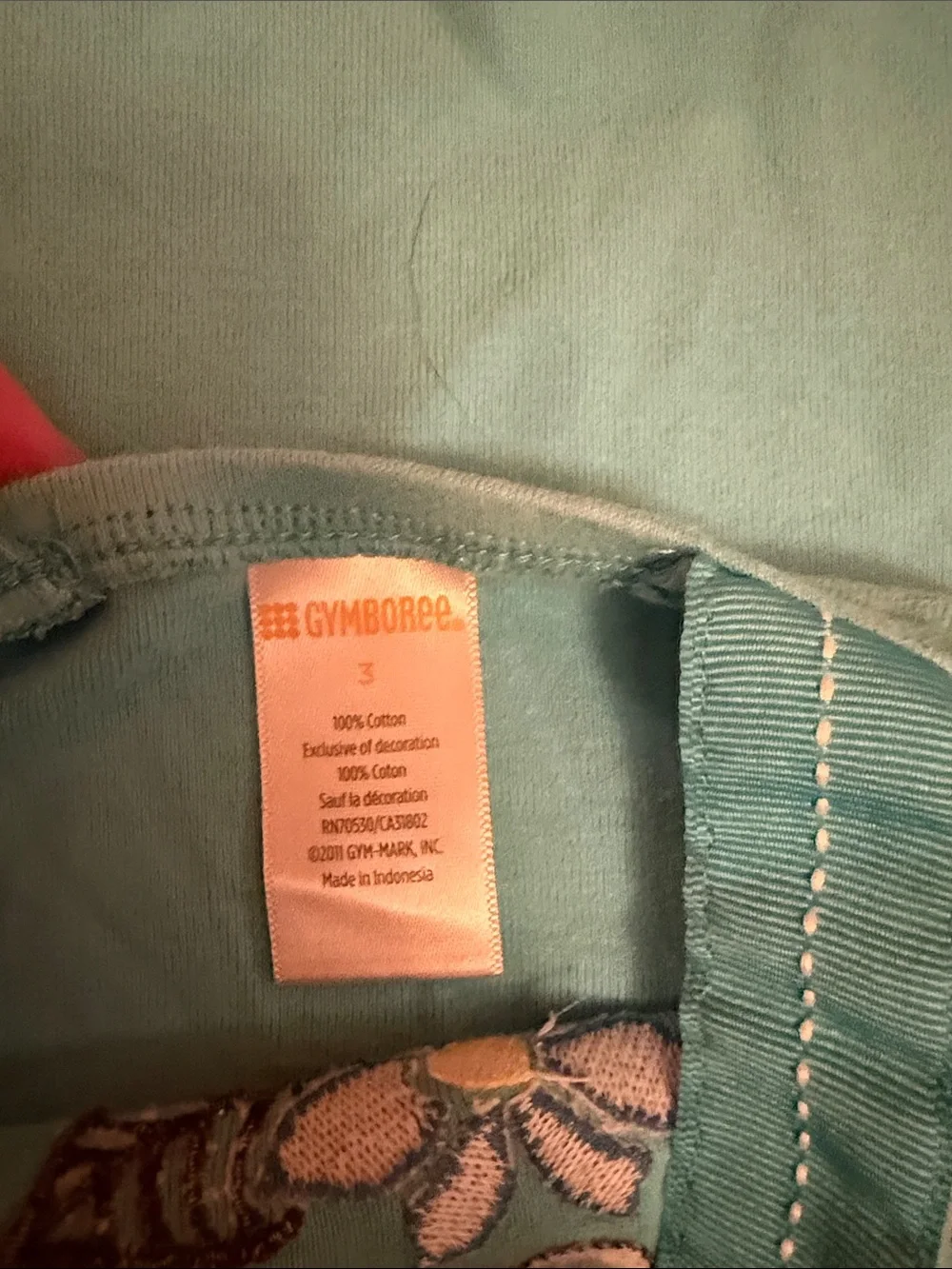 Gymboree Girls Teal and Orange Summer Matching Sets